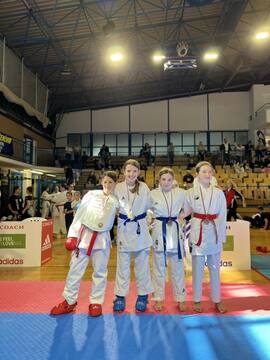 Polona Bajc 3. mesto v borbah deklic do 39 kg